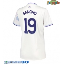 Maglie da calcio Aston Villa Jadon Sancho #19 Terza Maglia Femminile 2025-26 Manica Corta